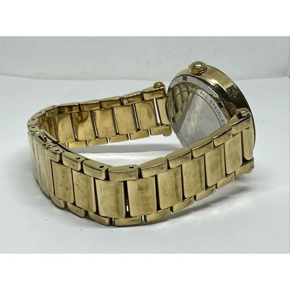 Michael Kors Parker MK5784 Women's Gold Stainless Steel Analog Dial Watch NUL17
